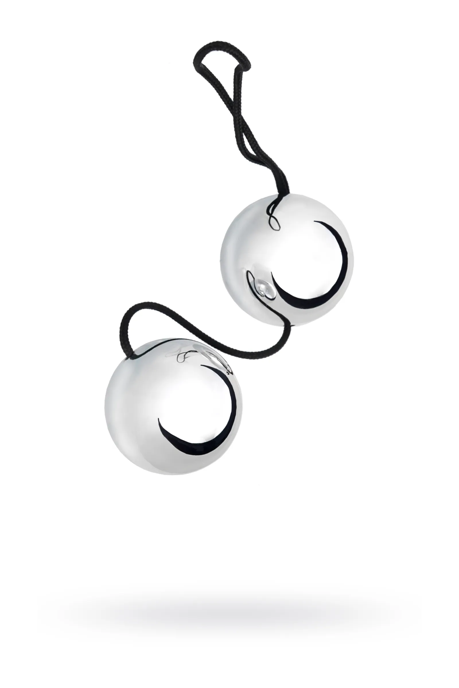 Шарики вагинальные,Серебристые, 20,5 см, Ø 3,0