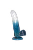 Фаллоимитатор TOYFA A-Toys Avy, синий, 20 см